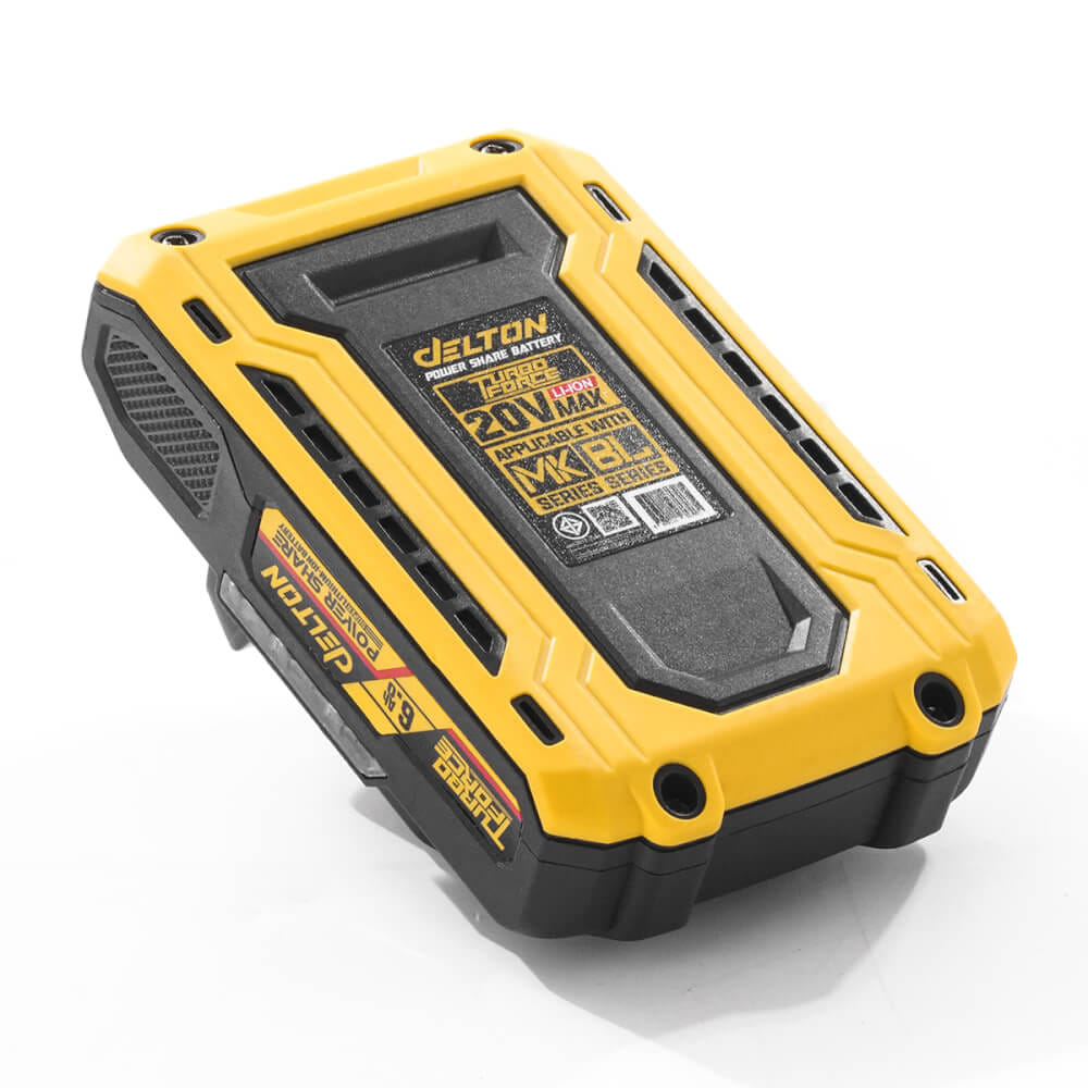 แบตเตอรี่ DELTON TURBO FORCE 20V 6AH_5